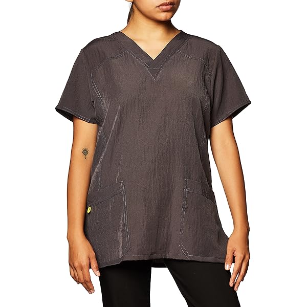 トップス luxes Amazon.com: Cherokee Women's Scrubs Luxe V-Neck Top, Blue